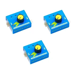 Enhanced Multi - Functional Servo ESC Tester and Power Meter Controller (3pcs Blue tester)