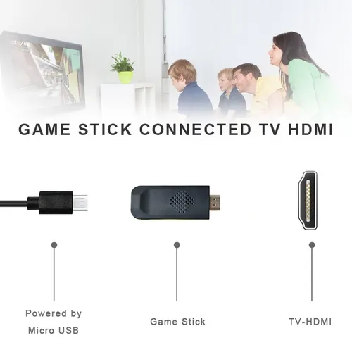 세가 제네시스 FC 용 16 비트 MD 비디오 게임 콘솔, 4600 개 이상 게임 내장, HDMI 호환 4K TV 게임 스틱 무선 컨트롤러 4