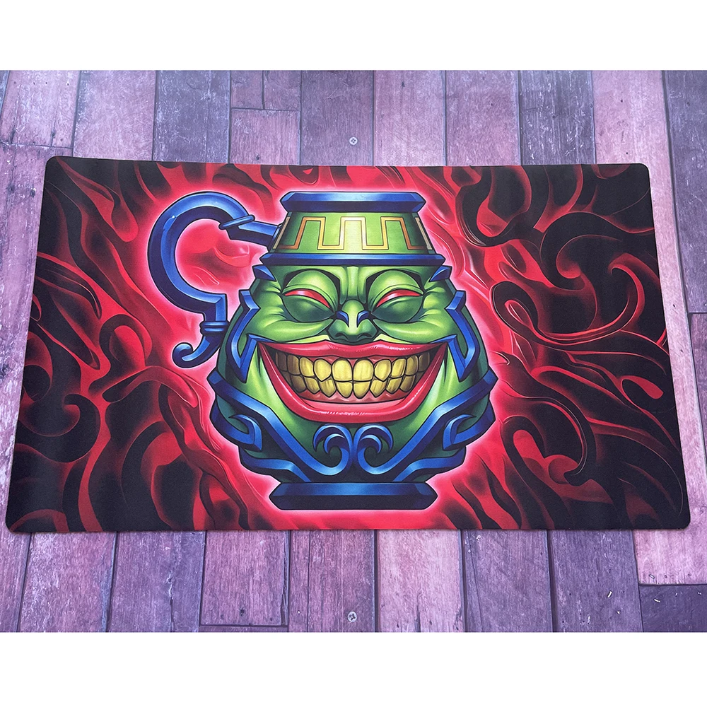 Yu-Gi-Oh Pot of Greed Playmat Card Game Pad YGO Mat KMC TCG