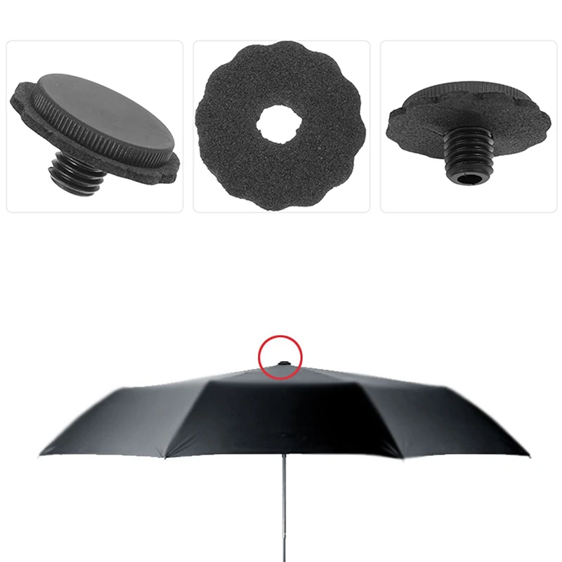 4pcs Replacement Folding Umbrella Cane Umbrella Cap Tip Folding Sun Accessories Tip Protector Repair umbrella repair parts