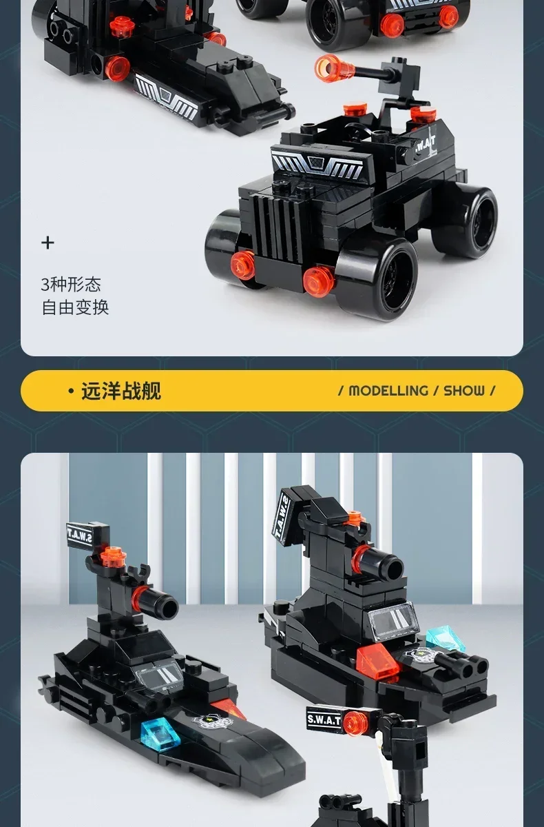 Police station command vehicle toy