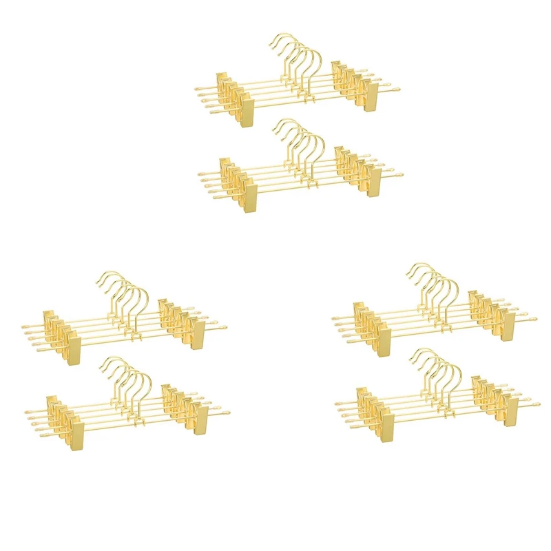 

Trouser Hangers Made Of Metal, 30 Pieces, Clothes Hangers, 30.5Cm, With 2 Non-Slip Clips, For Skirts, Pants, Underwear-2 CNIM Ho