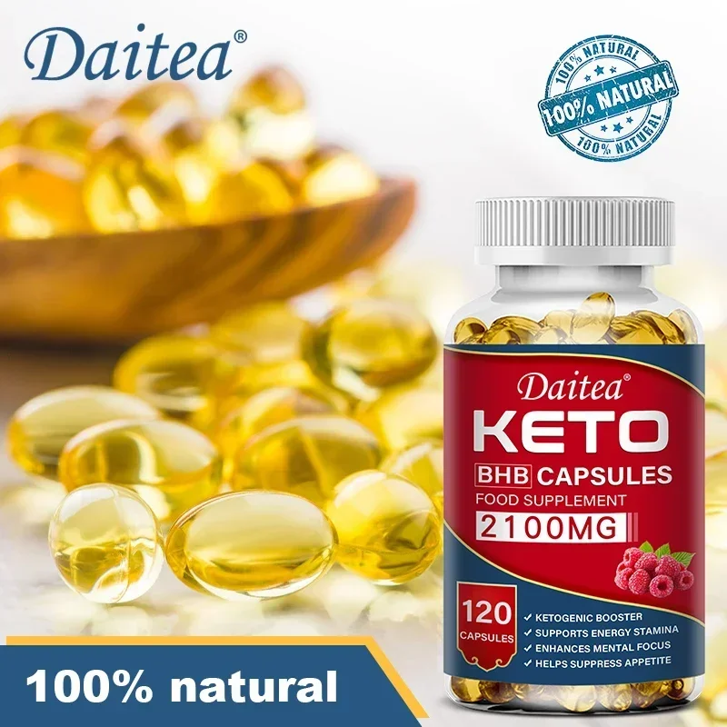 Weight Loss Capsules 2100 mg Ketogenic Enhancer Weight Management Fat Metabolis
