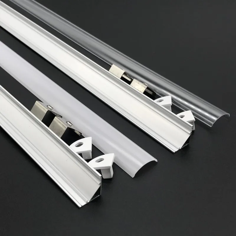 1M U/V Shape Corner Aluminium Profile Channel Holder for LED Strip Light Bar Under Cabinet Lamp Kitchen Closet DHL 10-20pcs/lot led light,led light bar,led aluminum channel,led cabinet light