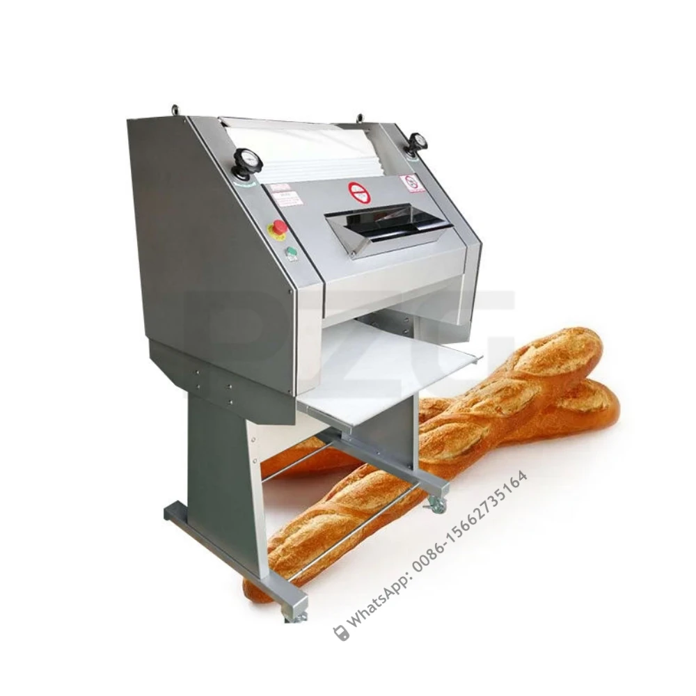 Bakery Roll Baguette Moulder Long French Bread Dough Moulder Baguette Moulding Maker Production Line Molder Making Machine 6
