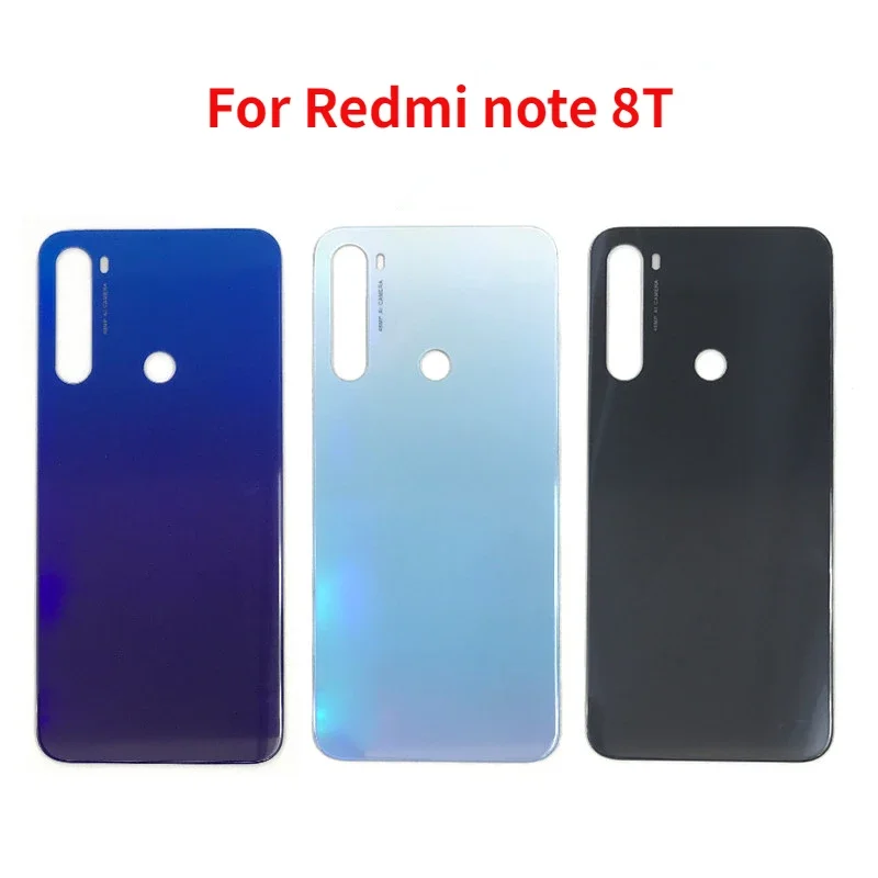 

For Xiaomi Redmi Note 8T Back Battery Cover Back Glass Panel Rear Door Housing Case