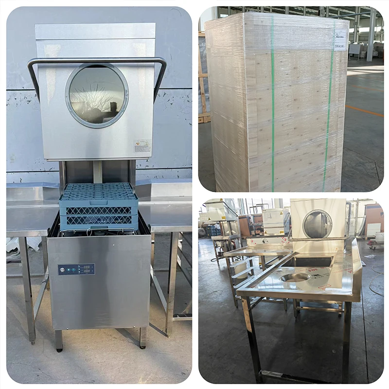 Drying And Disinfecting Cabinet Restaurant Kitchen Tableware Cleaning Dishwasher Machine 4