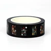2024 NEW 1pc 10M Decorative Moon Haunted House Halloween Washi Tape for Scrapbooking Masking Tape Cute Journaling Stationery 2