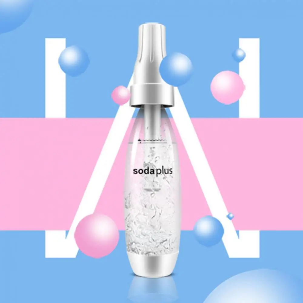 1000ml Portable Carbonated Siphon Juice Soda Sparkling Water Maker Beverage Machine Bar Tool Bubble Drink Sodaplus Making Bottle
