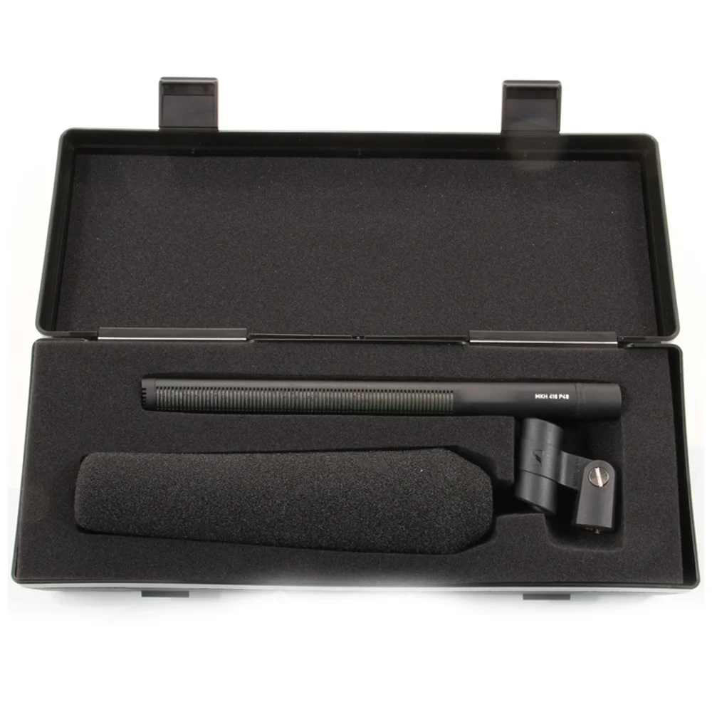 Professional MKH416 MKH 416-P48U3 Short shotgun interference tube Microphone MKH 416 for Interview camera news recording Vlog