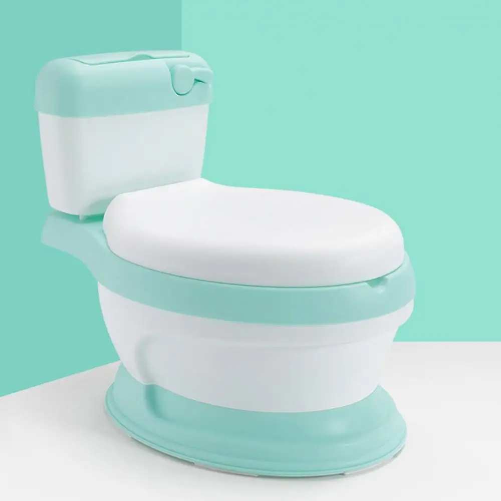 Soft 3 in 1 Cushion Kids Children Toilet Seat Stand Potty Training Stand Potty Toilet Training Seat Step Stool with Splash Guard 3