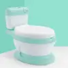Soft 3 in 1 Cushion Kids Children Toilet Seat Stand Potty Training Stand Potty Toilet Training Seat Step Stool with Splash Guard 3
