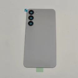 Enhanced Back Battery Cover Rear Door Housing with Camera Lens Replacement (S23 Grey)