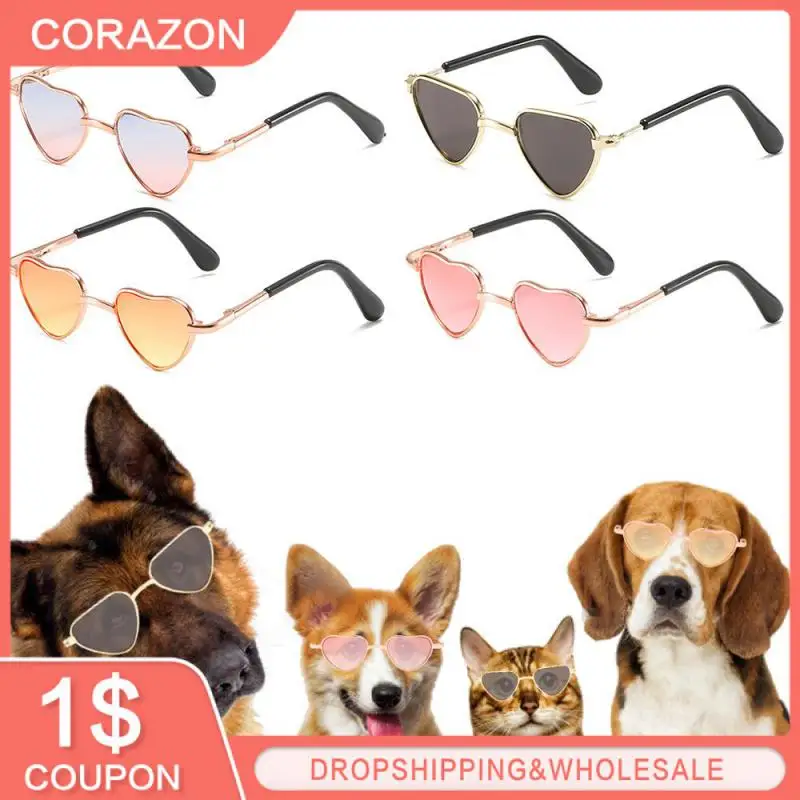 

Handsome Pet Cat Glasses Eye-wear Sunglasses For Small Dog Cat Pet Photos Props Accessories Top Selling Pet Products