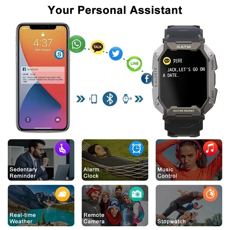 2022 ο   Ʈ ġ smartwatch 50m  IP69K  ƮϽ ð  ios smartwatch 