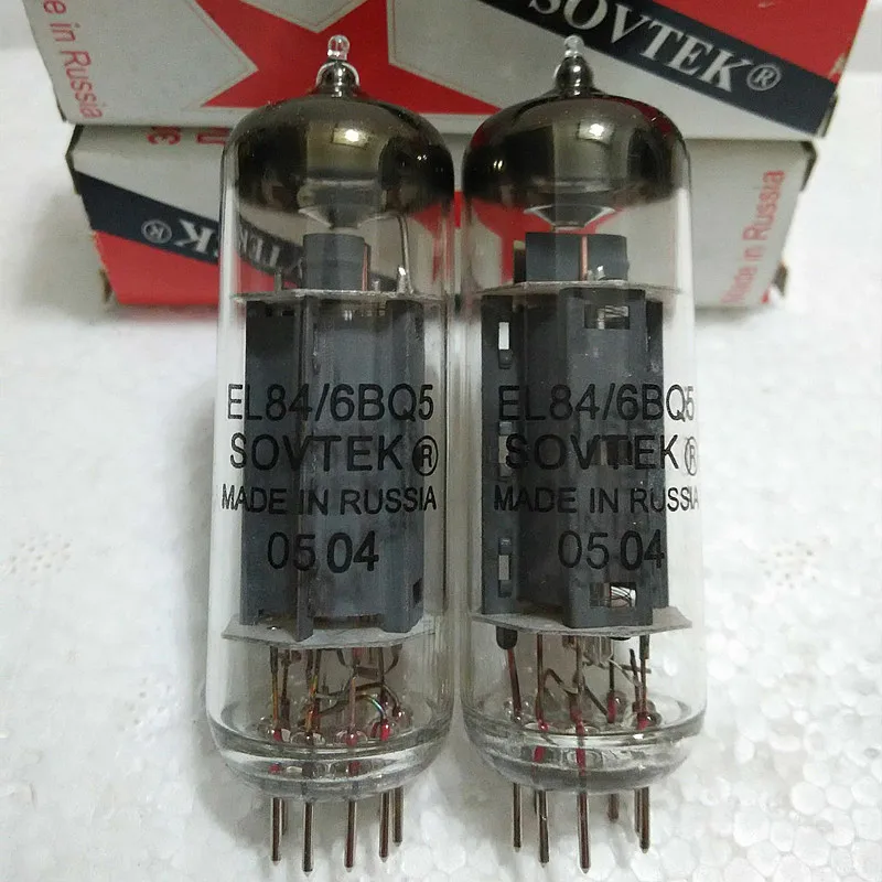 SOVTEK EL84 6BQ5 Vacuum Tube Replace 6P14 EL84 6BQ5 6p14 Tone Factory Test and Match 6
