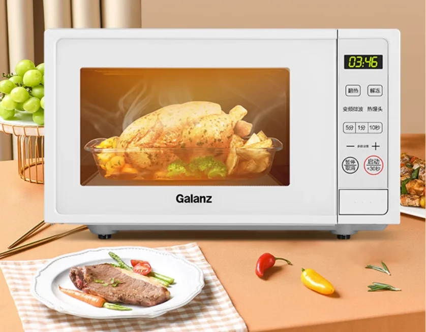 

Микроволновая Печь Midea Φ 21L домашняя микроволновая печь бытовая печь для выпечки 220-230-240 В Сенсорная панель на английском языке