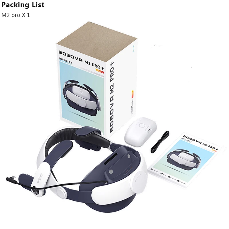  Quest2 128GB、BOBOVR M2 Pro、アクセサリー BOBOVR M2 Pro Battery Strap for Quest 2 - Lightweight & Magnetic