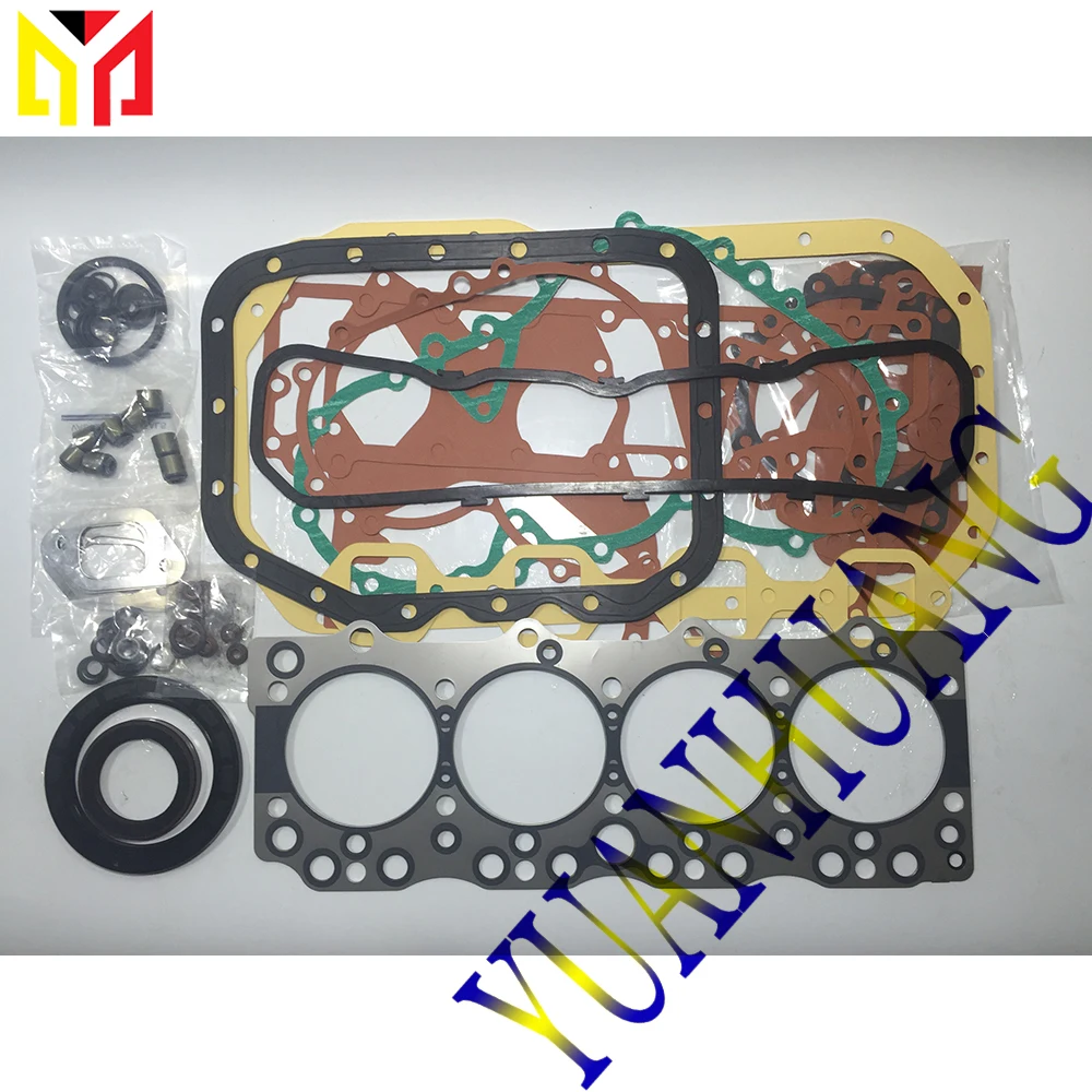 

Engine gasket kit 4BD1 Full gasket kit For isuzu 4BD1diesel engine 4BD1Cylinder head gasket set