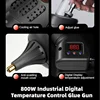 800W Large Professional Hot Melt Glue Gun Adjustable Temperature Digital Display 11mm Glue Sticks Industrial Silicone Glue Gun 2