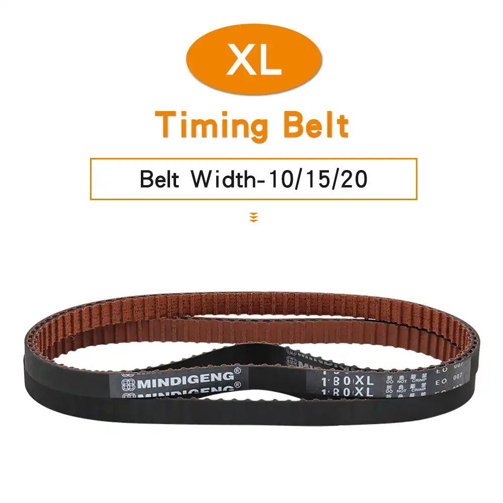 Sourcingmap 180XL Rubber Timing Belt Synchronous Closed Loop Timing