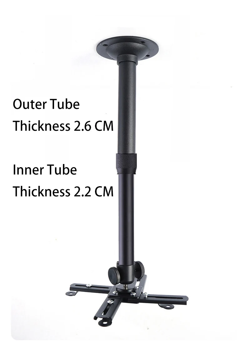 Thinyou 20 Cm 120 Cm Universal-Projektorhalterung Mit Schwenk-/Neigefunktion, Verstellbare Deckenmontage, Wandhalterung, Projektorständer Sff94753Dc2404Ab9B8D2C6E68150F1896