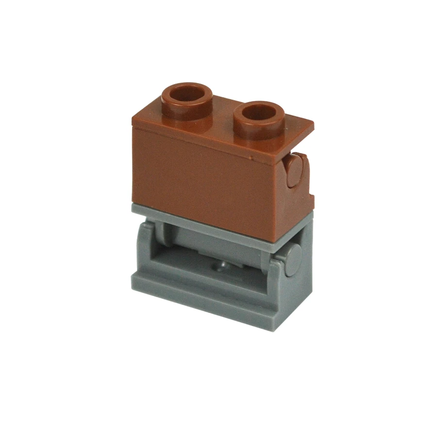 20PCS MOC 조립 입자 3937 3938 힌지 벽돌 1x2 상단 얇은 흔들 플레이트 빌딩 블록 부품 DIY 교육 어린이 장난감