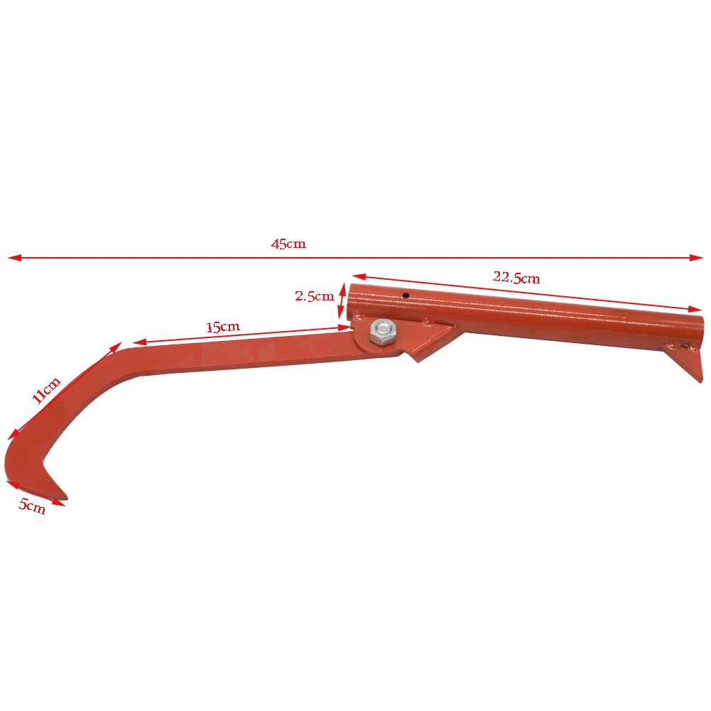 Roller Felling Lever Garden Backyard Lifter Log Peavy Rustproof Cant Hook Tools Transport Felling Lever Lifter Patio Roller Tool garden felling lever