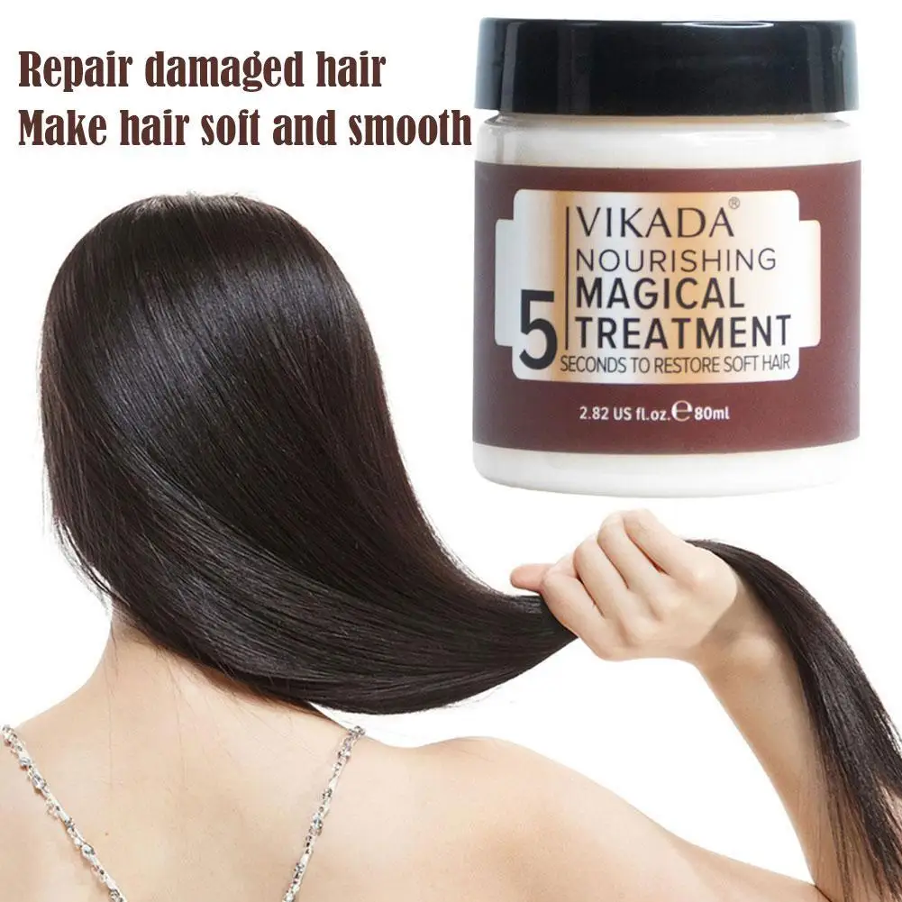 

Hair Treatment Magical Hair Mask Advanced Molecular 5 Seconds Repairs Damage Hair Root Hair Tonic Keratin Hair & Scalp Treatment