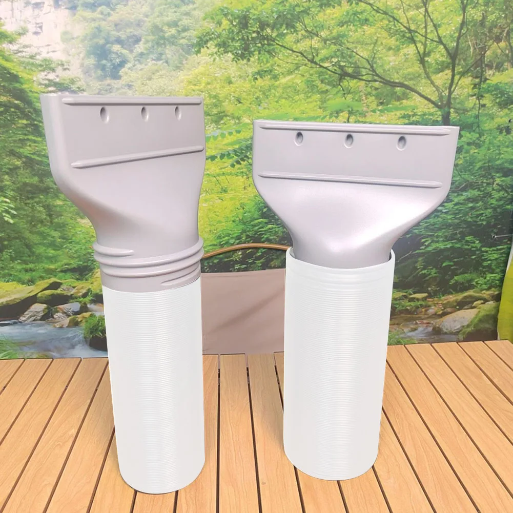1Pcs Plastic Flat Hose Adapter Household Mobile Air Conditioner Flat Connector Air Conditioner Window Exhaust Vent Tools