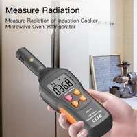 Handheld Radiometer Detector Monitor Meter Electromagnetic Radiation Detector Monitor Household High Precision Wave Tester EMF 2