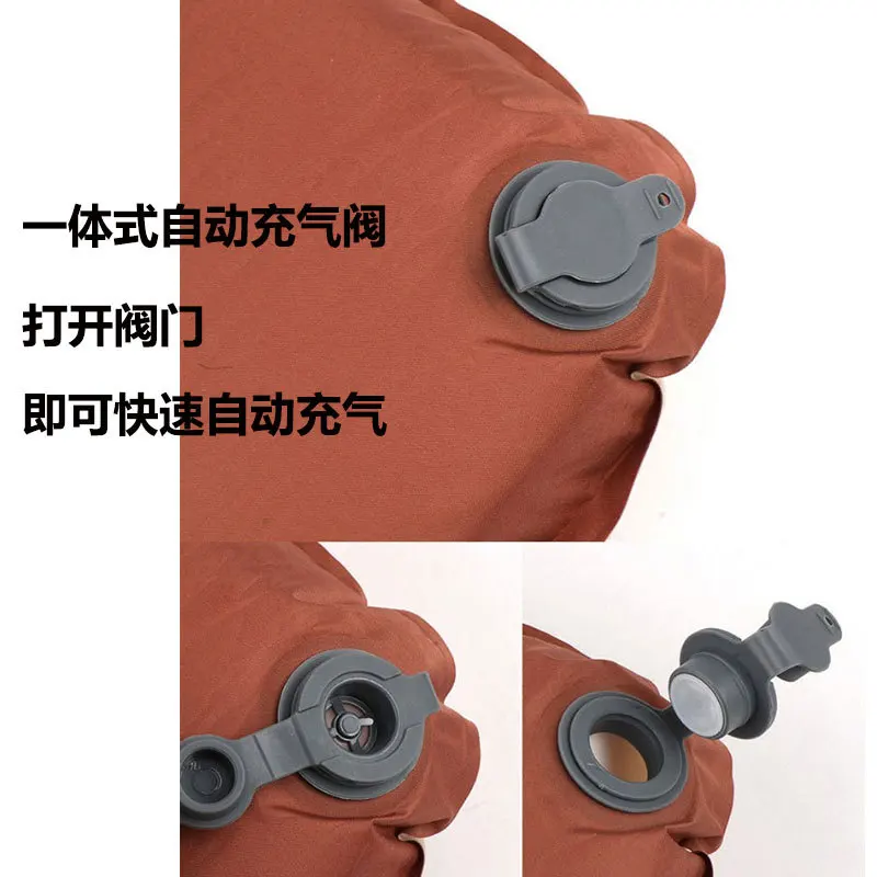 Inflatable Pillow Outdoor Camping Sleeping Portable Easy to Store Tent Automatic Cheese Pillow Sleeping