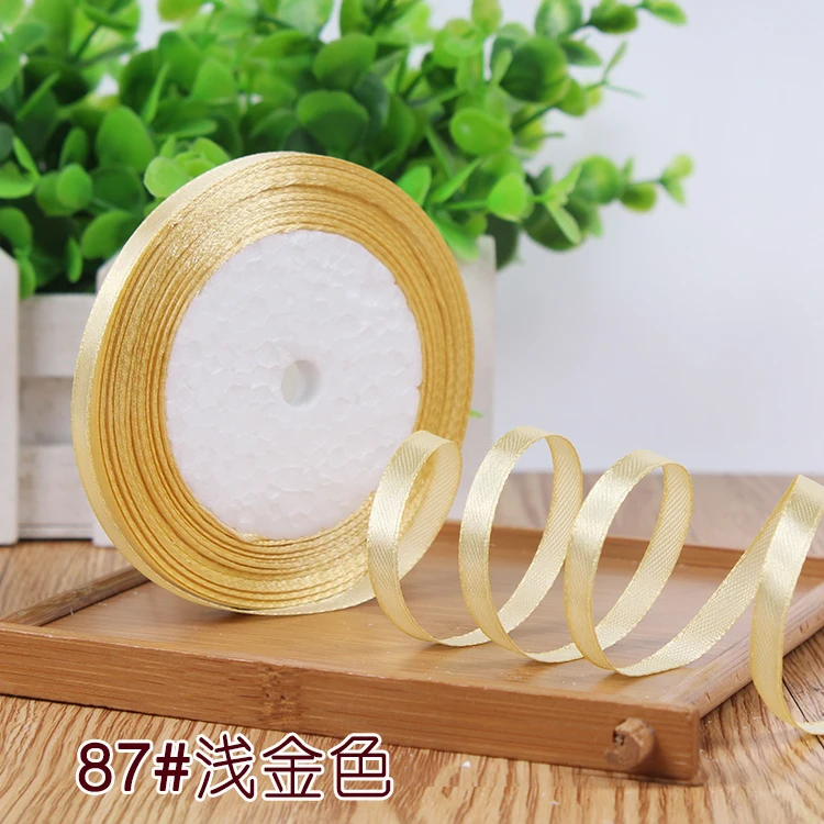 Satin Ribbons Ribbon Supplies Satin Ribbon Sewing Ribbon Wrapping Ribbon 6mm 25 Yards Satin Ribbon Arts Crafts & Sewing 22 Meters White Black Blue Purple Handmade Diy Material Gift Wrap