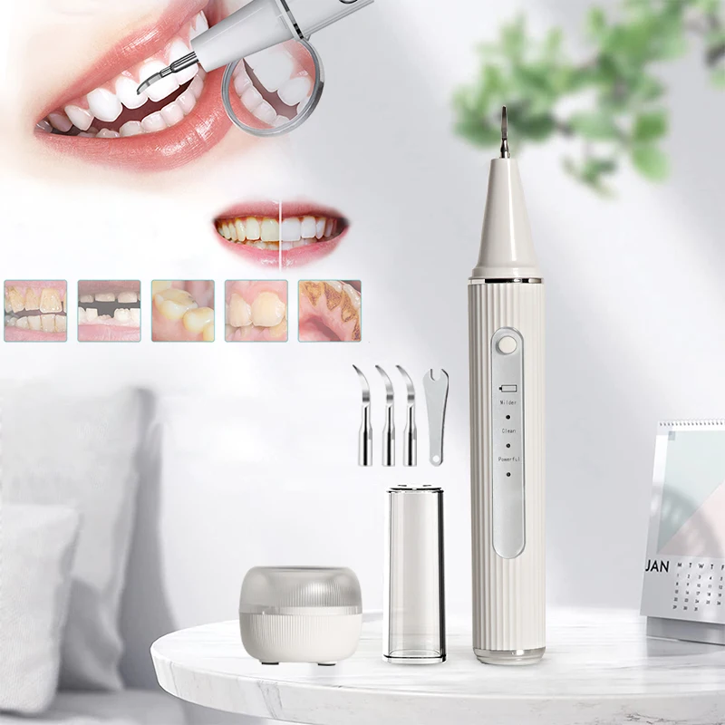 Dental Scaler Ultrasonic Teeth Calculus Plaque Remover Electric Sonic