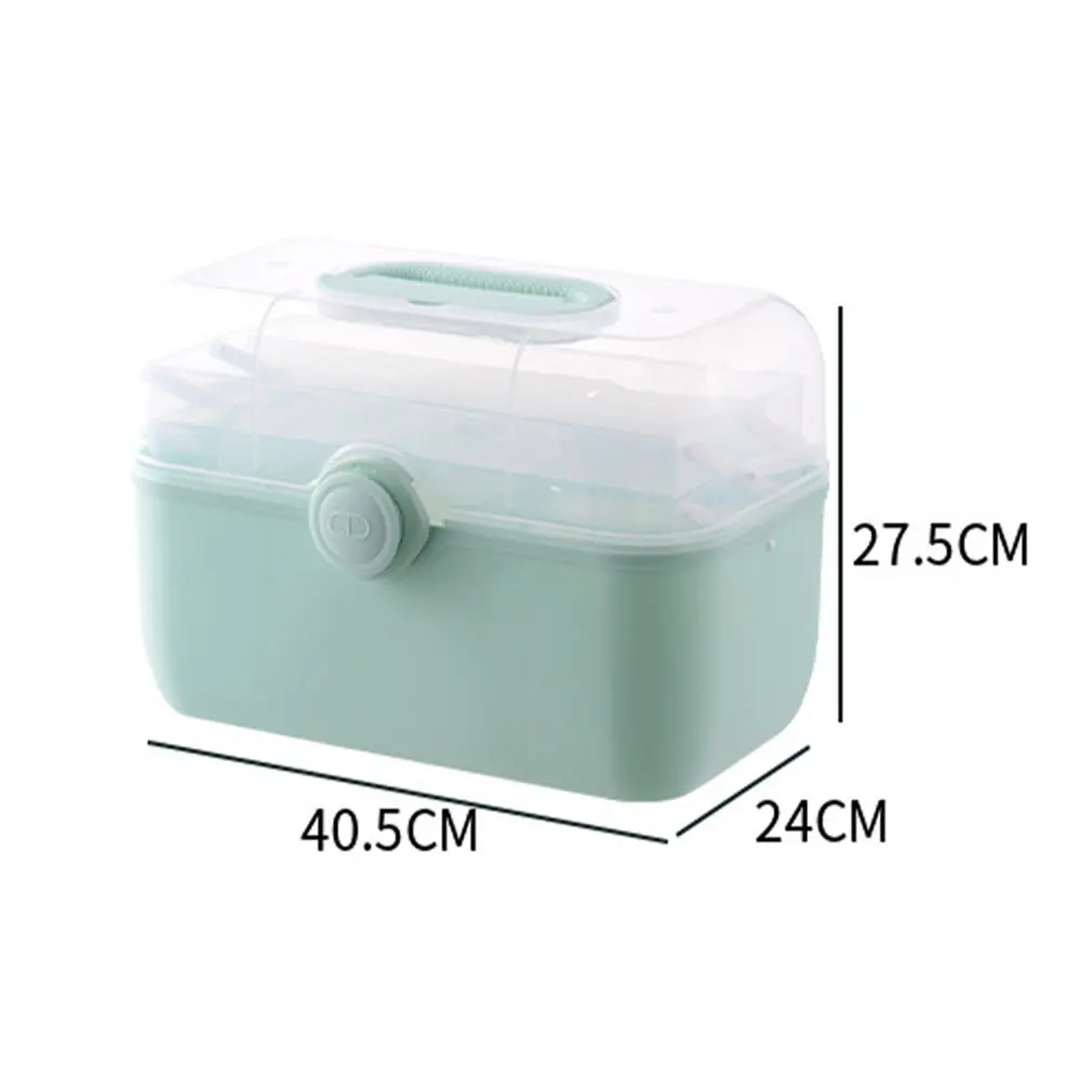 Medicine Cabinet Portable Multi-Size Household Two Layer Large Capacity  Home Medical Storage Box Medicine Chest - AliExpress