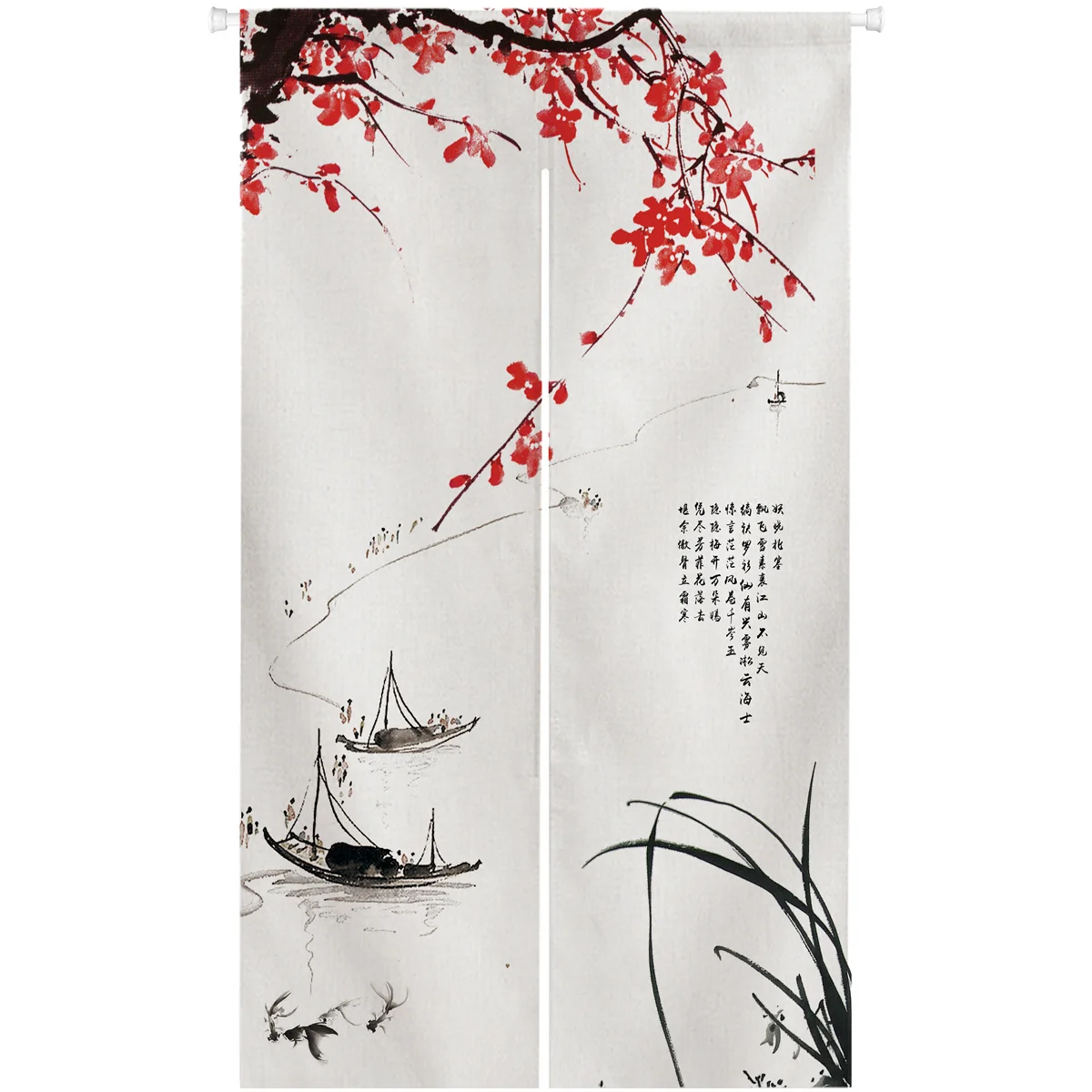 

Ofat Home Chinese Ships Style Door Curtain Japanese Noren Door Curtain Room Partition Kitchen Decoration Hanging Curtains