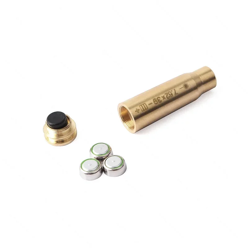 Tactical Red Laser Bore Sighter Training Boresighter for 12GA 20GA .223 .308 7.62 9mm Caliber Zeroer Calibrator Red Dot Lasers
