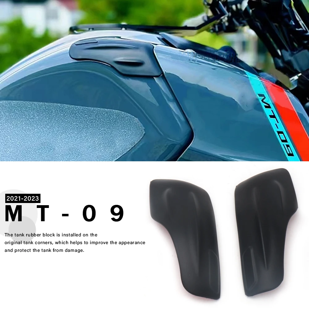 Motorcycle Accessories Fuel Tank Side Pad Protector Decal Stickers For Yamaha MT-09 MT09 MT 09 mt09 2021 2022 2023