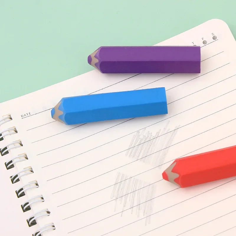 Pencil Erasers Kawaii Solid Color