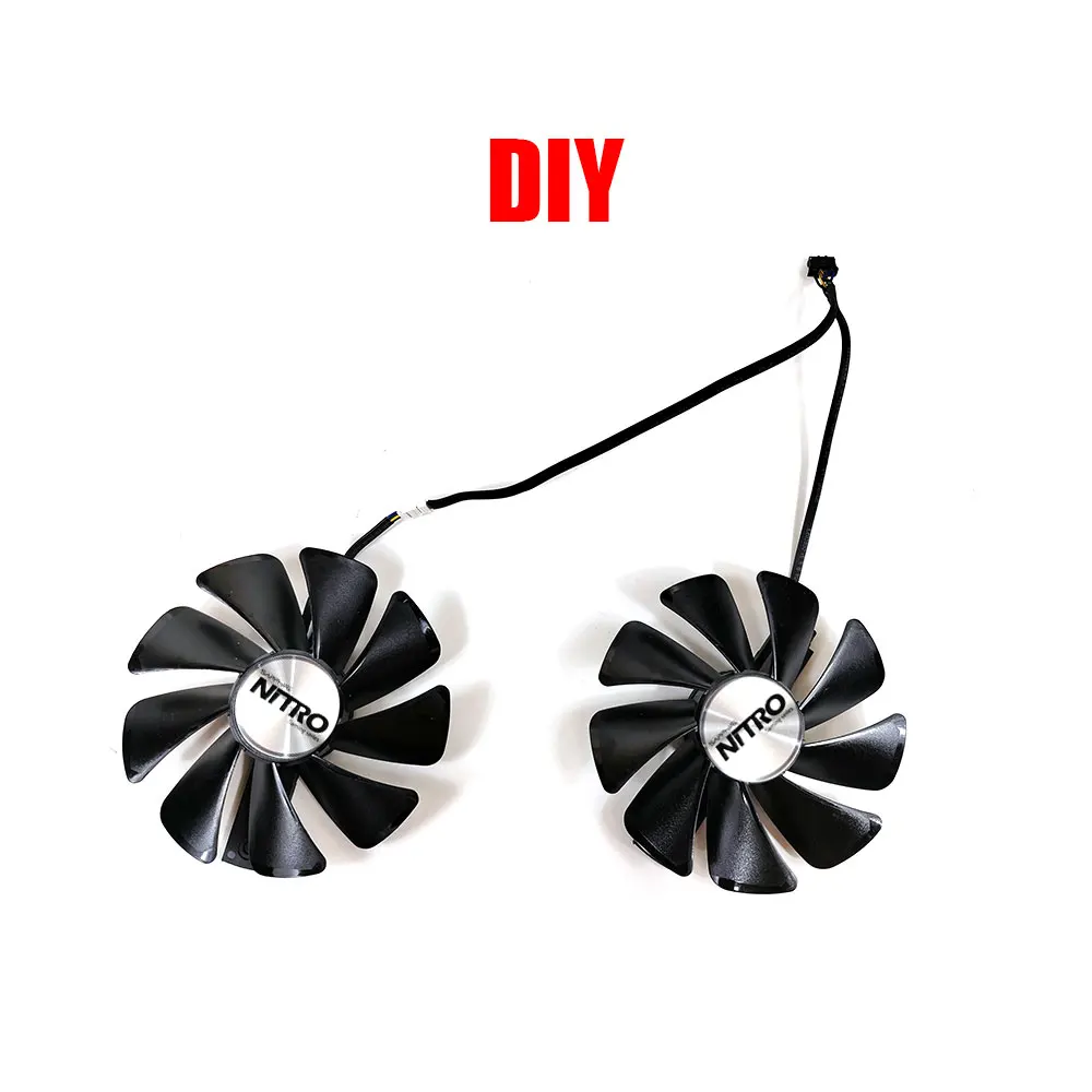 Ventilador de Refrigeração da Placa Gráfica Sapphire rx 470 4g Original d5 oc Cf1015h12d Ventilador Térmico para Sapphire rx 470 480 580 570 - Imagem 6