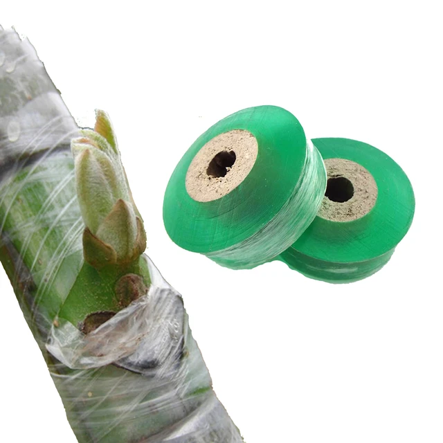 Tekercs Oltó Szalag Kerti Szerszámok Óvodai Gyümölcsfa Secateurs Ágazat Kertészkert Kötés Öv Pvc Nyakkendő - Image 3