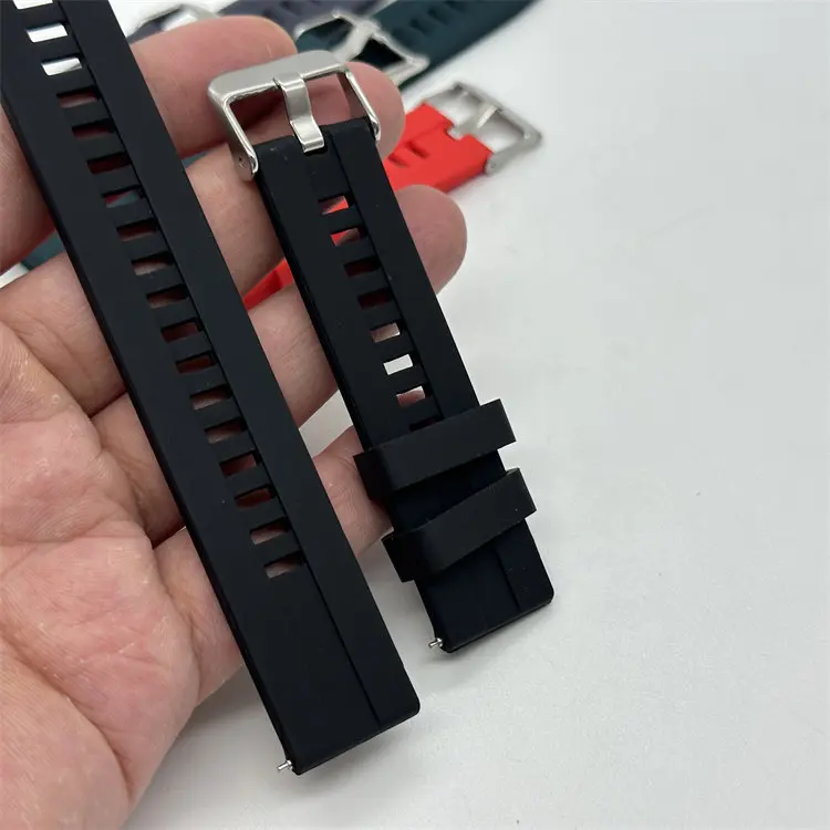 Silicone Sport Watch Band - 20mm/22mm