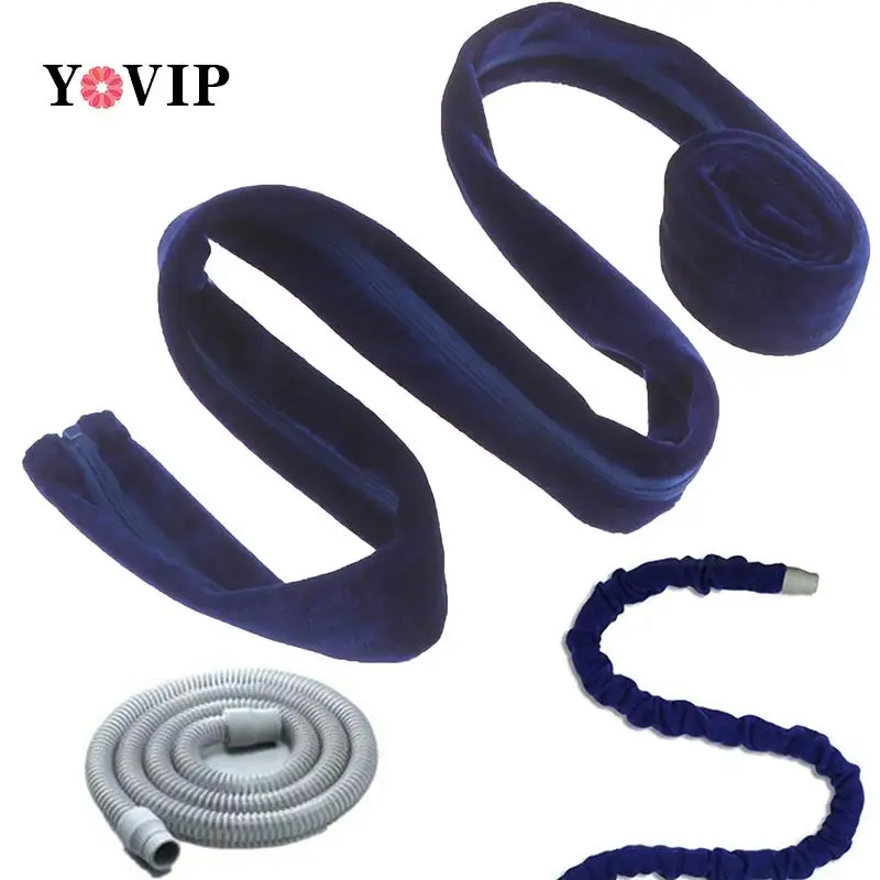 73.2in Reversable CPAP Tube Cover Hose Wrap Tubing Cover Zipper Hose