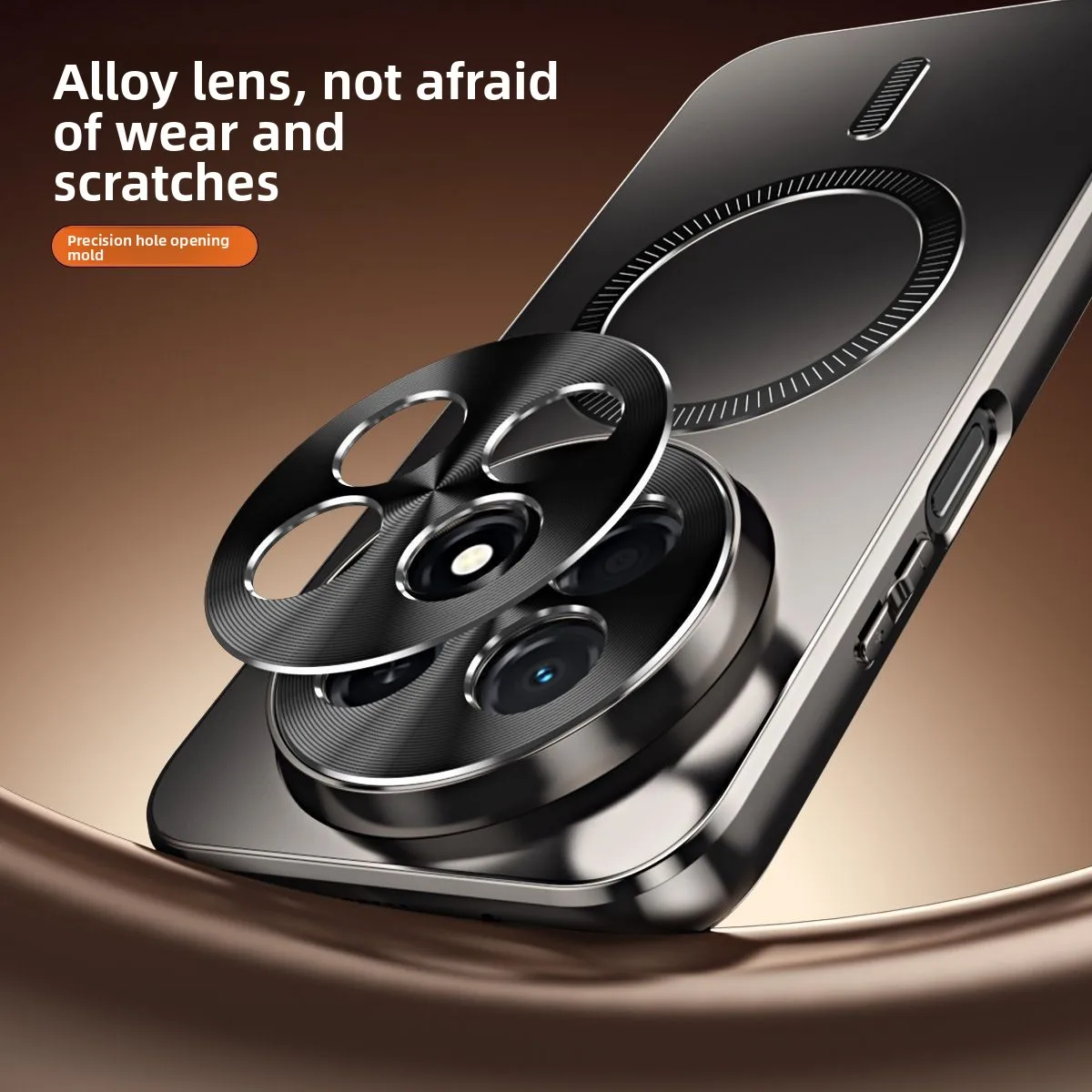 Luxury Frosted Magnetic Metal Lens Case - All-Inclusive Anti-Drop Cover