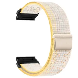 Quickfit Nylon Watch Strap in Multiple Sizes - Quickfit 26mm (Starlight Yellow)