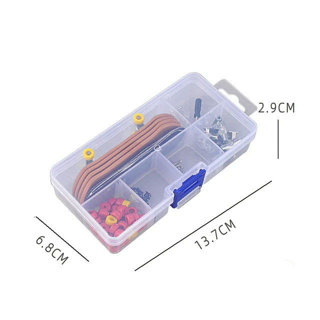 5Pcs/set Plastic Mini Finger Skating Board Deck Table Sport Game DIY Fingerboard Skateboard Gifts for Adults Kids Random Pattern 4