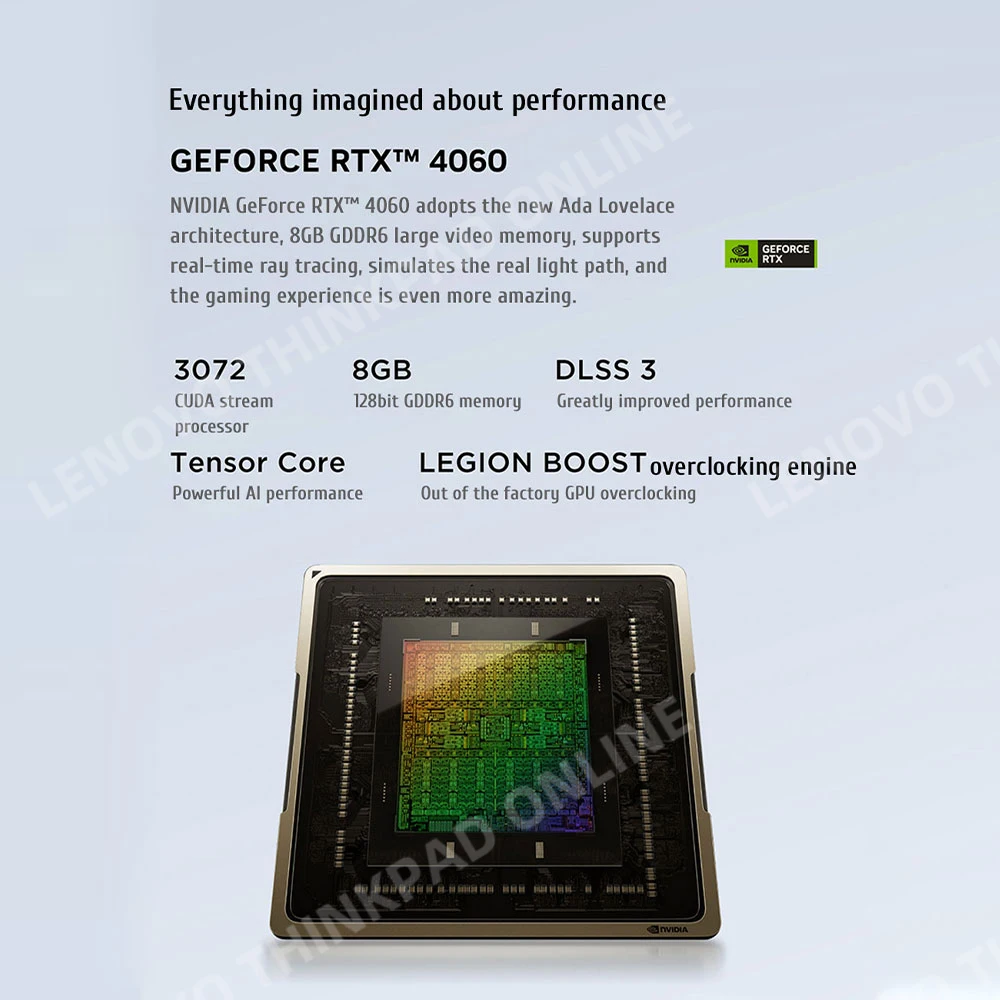 Lenovo Legion Y9000X E-sports Gaming Laptop Intel Core i9-13900H 32G RAM 1T SSD/RTX 4060/4070 Graphics 16 Inch 165Hz Notebook PC 4