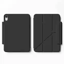 Smart Case with Pen Holder and Multiple Discounts for iPad Mini 6 7 (Black)