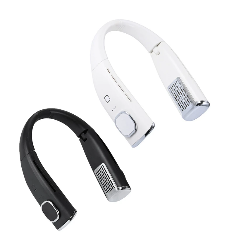 

2400 мАч подвесной шейный вентилятор, складной ленивый безлопастный подвесной шейный мини-вентилятор, бесщеточный бесшумный спортивный подвесной шейный вентилятор, легкая установка