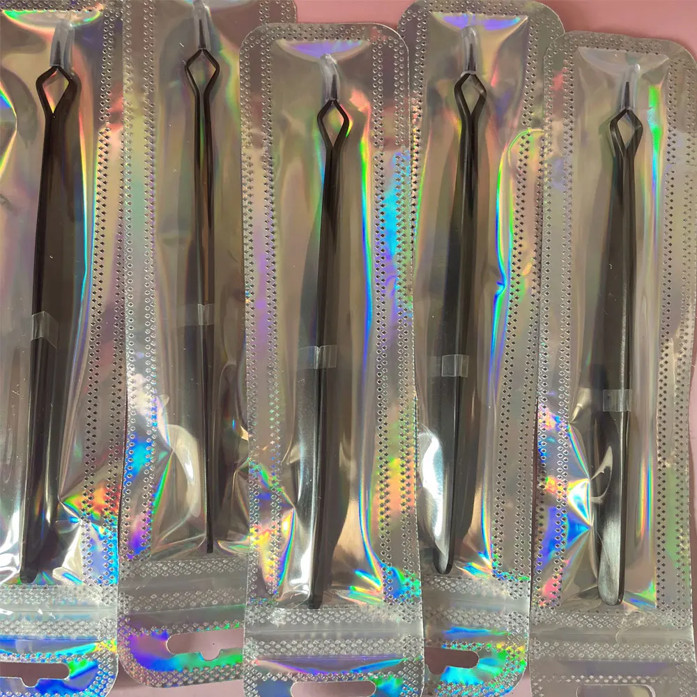 Ultra-Fine Stainless Steel Lash Isolation/Grafting Tweezer Eco-Friendly Quick-Separator for Extensions Secretion & Makeup Eyelash Tweezers